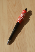 Stylo cola noir bois